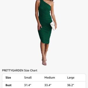 NWT Pretty Garden One-Shoulder Green Dress
Cruise Wear
